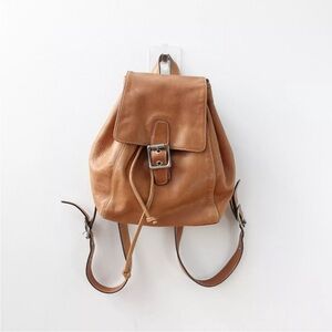 Very Rare Vintage 90s Coach Legacy Medium Backpack Drawstring Bag